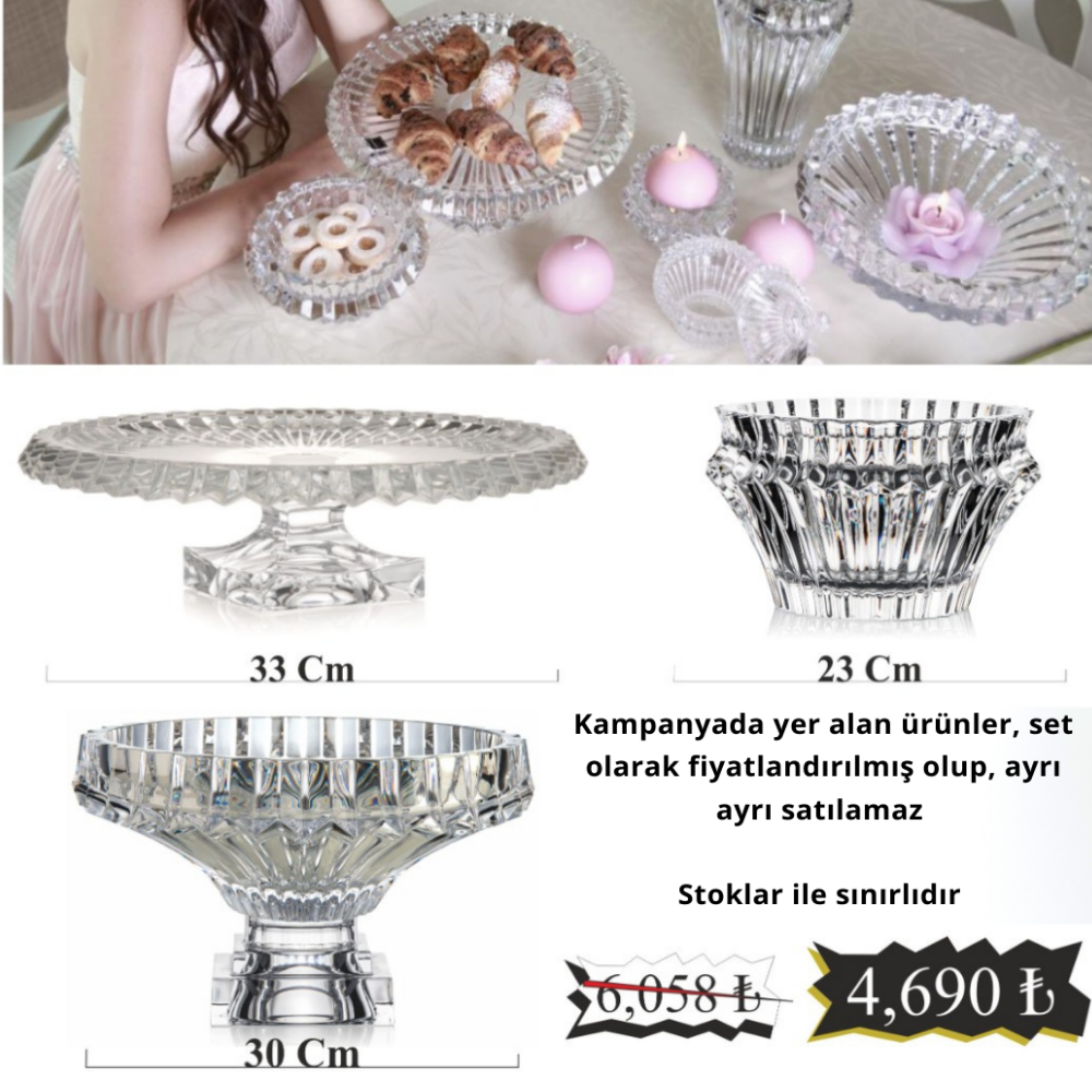 CROWN JEWEL SONBAHAR KAMPANYASI 3 PARÇA
